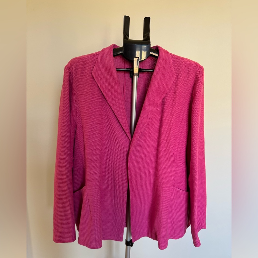 Eileen Fisher Linen Swing Jacket